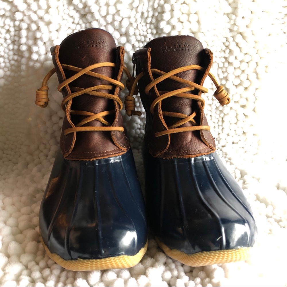 Sperry Top-Sider Leather/Fleece/Rubber Duck Boots